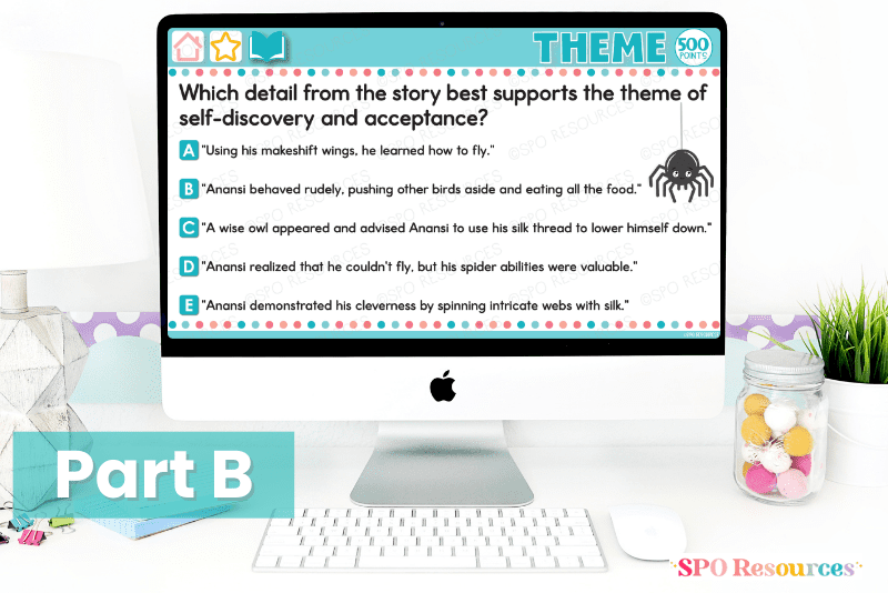 ELA Test Prep Jeopardy Part B Question