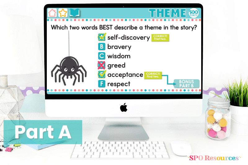 ELA test prep jeopardy part A question